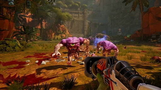 画像ギャラリー No.002のサムネイル画像 / 誰でも参加できるオープンプレイテストが実施中。「Serious Sam: Shatterverse」，8月31日にリリース決定