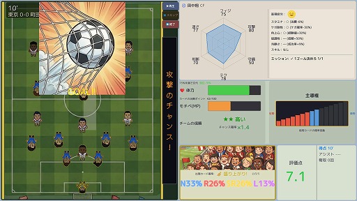 画像ギャラリー No.003のサムネイル画像 / サッカー育成シム「Football Rising: Zero To Hero」，体験版をSteamで配信。カードバトルと人生シミュレーションを融合