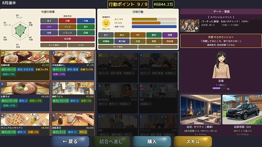 画像ギャラリー No.005のサムネイル画像 / サッカー育成シム「Football Rising: Zero To Hero」，体験版をSteamで配信。カードバトルと人生シミュレーションを融合