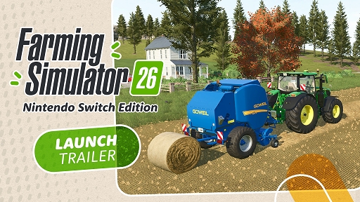 画像ギャラリー No.002のサムネイル画像 / Switch用ソフト「Farming Simulator 26」が発売。チャレンジシステムにより,多彩なタスクへ挑戦しながら農業を体験できる