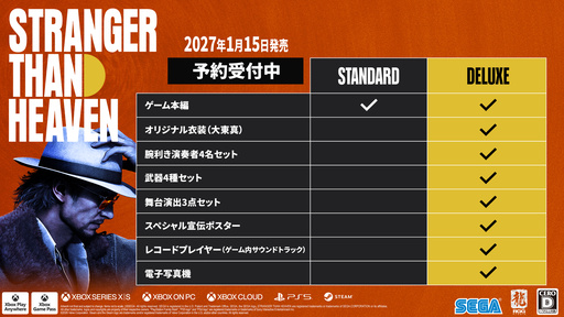 画像ギャラリー No.012のサムネイル画像 / 「STRANGER THAN HEAVEN」,販売店別の早期購入特典の情報を公開
