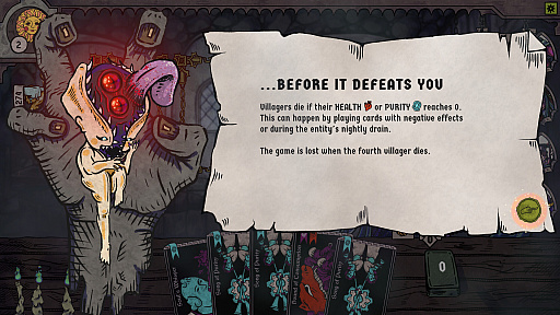 画像ギャラリー No.004のサムネイル画像 / 荒々しい治療で邪霊に立ち向かう。クトゥルフ神話モチーフの中世風デッキ構築ゲーム「呪血医」,2026年3月31日に早期アクセス開始