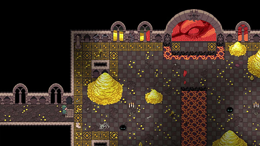 画像ギャラリー No.006のサムネイル画像 / 「一歩踏み外せば即終わり」の極限探索。怪物の巣に潜入し,罠をかいくぐって金銀財宝を奪うローグライトステルス「Don't Wake the Beast」