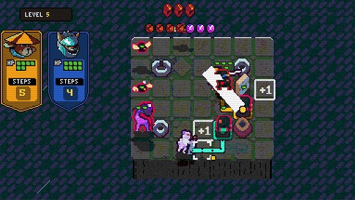 画像ギャラリー No.001のサムネイル画像 / 2キャラクターの移動先をプロットして敵を殲滅! ローグライク戦略パズルゲーム「Dungeon Drawlers」,Steamストアページを公開