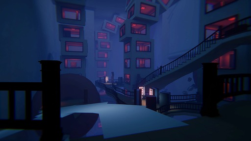 画像ギャラリー No.005のサムネイル画像 / まばたき1つで,世界が変貌する。悪夢の牢獄からの脱出を目指す3Dホラーパズルアクション「Time To Wake Up」,体験版をSteamで公開