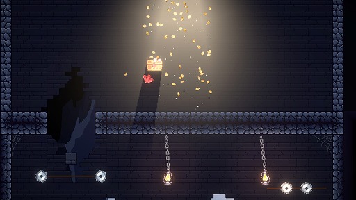 画像ギャラリー No.001のサムネイル画像 / 目指せ黒字クリア! 体に蓄えた富をすり減らしながら進む,ミミックが主役のジャンプアクション「Jump Broke」,ストアページを公開