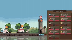 画像ギャラリー No.006のサムネイル画像 / デスクトップ放置型RPG「クルセイダークエスト：ヒーローズタウン」，Steamで配信開始。PC画面の片隅で街づくりと育成を楽しめる