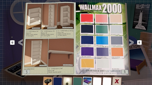 画像ギャラリー No.004のサムネイル画像 / 実際に所有するSteamライブラリのゲームを部屋に飾れる。建築・デザインシム「BOXROOM」が発表に