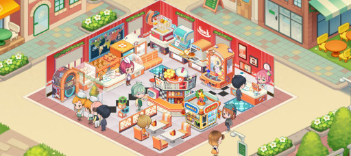 画像ギャラリー No.003のサムネイル画像 / 経営シム「I LOVE BISTRO」,スマホ向けにリリース。「I LOVE バーガー」の系譜を継ぎ,経営の奥深さとキャラクターとの絆を深化