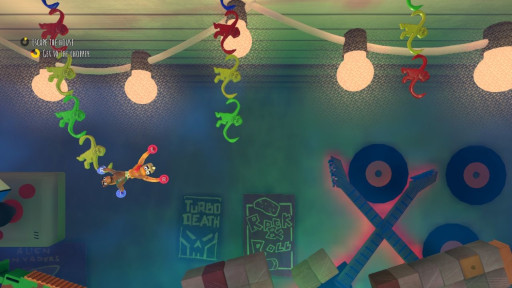 画像ギャラリー No.004のサムネイル画像 / 友情破壊系の2人協力アクション「連帯責任」,Switch版を4月30日に発売。2つの体がつながった「結合おもちゃ」が家からの脱出を目指す