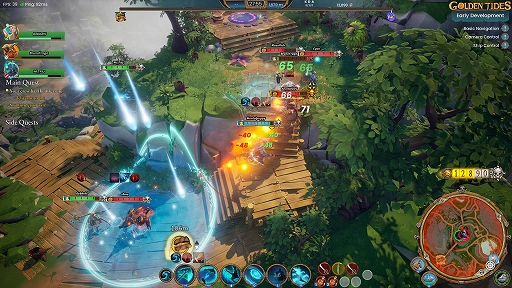 画像ギャラリー No.002のサムネイル画像 / 新作アドベンチャーMOBA「Golden Tides」に対し，KRAFTONらが350万ドルを出資。“次世代のMOBA”として期待が高まる