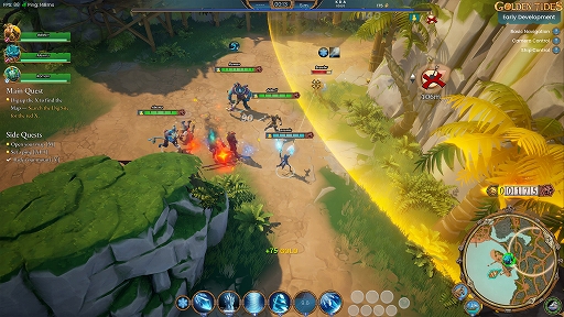 画像ギャラリー No.003のサムネイル画像 / 新作アドベンチャーMOBA「Golden Tides」に対し，KRAFTONらが350万ドルを出資。“次世代のMOBA”として期待が高まる