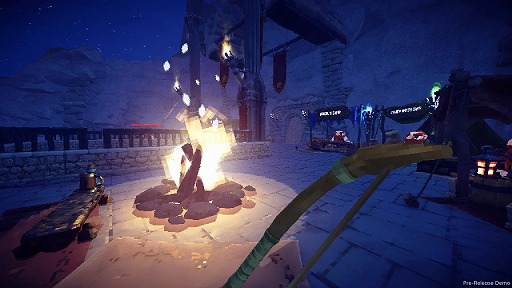 画像ギャラリー No.002のサムネイル画像 / 手に取るはツルハシと剣。掘って作ってバトルする，一人称視点の協力型ローグライトアクション「Stonewards」，Steamストアページを公開