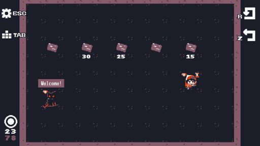 画像ギャラリー No.002のサムネイル画像 / 敵の行動を読み解き,利用するグリッドパズルゲーム「GRID CRYPT」,4月23日にリリース。気さくそうなマオウがダンジョン奥で待ち受ける