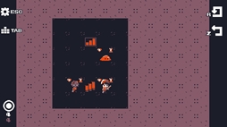 画像ギャラリー No.004のサムネイル画像 / 敵の行動を読み解き,利用するグリッドパズルゲーム「GRID CRYPT」,4月23日にリリース。気さくそうなマオウがダンジョン奥で待ち受ける