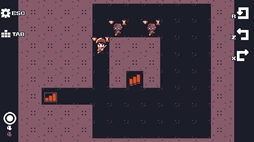 画像ギャラリー No.005のサムネイル画像 / 敵の行動を読み解き,利用するグリッドパズルゲーム「GRID CRYPT」,4月23日にリリース。気さくそうなマオウがダンジョン奥で待ち受ける