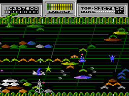 画像ギャラリー No.006のサムネイル画像 / 「コンソールアーカイブス セクロス」,4月9日配信。1986年にニチブツが8ビット家庭用ゲーム機向けに発売した横スクロールSTG