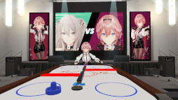 画像ギャラリー No.005のサムネイル画像 / holo Indie初のVR対応アクションゲーム「Holo Hockey」，Steamでリリース。ホロライブのメンバー8人とエアホッケーで対戦できる