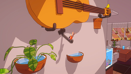 画像ギャラリー No.003のサムネイル画像 / 金魚が家からの脱出を目指す3Dプラットフォーマー「Barely Breathing」,2026年内に発売