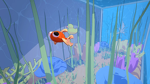 画像ギャラリー No.004のサムネイル画像 / 金魚が家からの脱出を目指す3Dプラットフォーマー「Barely Breathing」,2026年内に発売