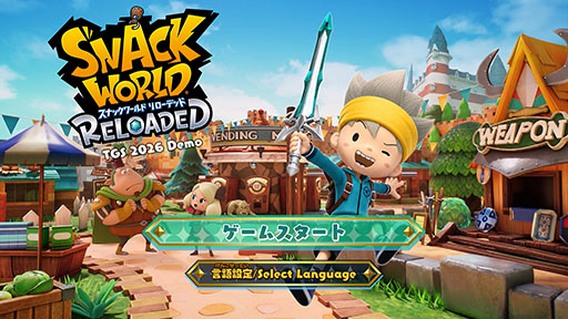 画像ギャラリー No.013のサムネイル画像 / 約10年ぶりに帰ってきたカジュアルハクスラアクションRPG「スナックワールド リローデッド」で，アニメの主人公「チャップ」を操作して冒険に出かけよう［TGS2026］