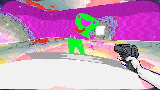 画像ギャラリー No.004のサムネイル画像 / 集中せよ，走れ，撃て。サイケデリックな演出と，圧倒的な爽快感が特徴のアーケードライクな新作FPS「TAMASHIKA」が本日発売