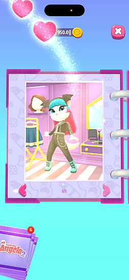 画像ギャラリー No.003のサムネイル画像 / 魅力的なアンジェラのおしゃれな生活をプロデュース！　「マイ・トーキング・アンジェラ2+」（今日から始めろApple Arcade #67）