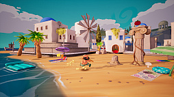 画像ギャラリー No.009のサムネイル画像 / ピザを片手にジャンプ,スイング,そしてグライディング。箱庭型3Dプラットフォームゲーム「Pizzapocalypse 2」,ゲームプレイトレイラーを公開