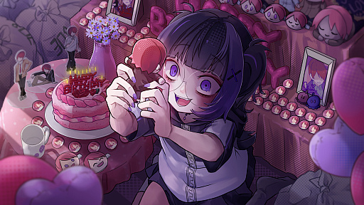 画像ギャラリー No.003のサムネイル画像 / サブカル女子の人生を狂わせるダークなリズムADV「One Song, One Life」，2026年6月に発売