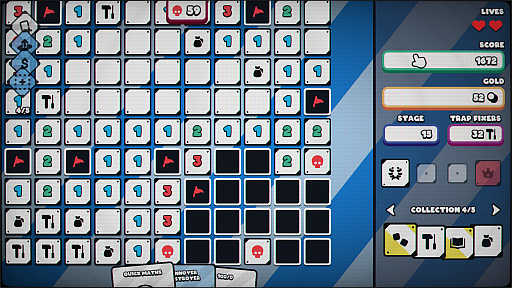 画像ギャラリー No.002のサムネイル画像 / 誰もが知る「マインスイーパー」をベースに,ローグライト要素を融合したタクティカルゲーム「インフィニティ・マインスイーパー:戦術領域」,2026年5月7日に発売