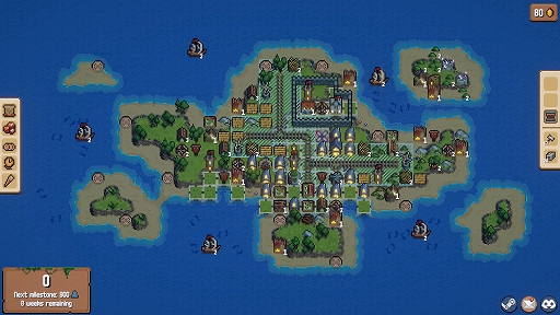 画像ギャラリー No.005のサムネイル画像 / ローグライクデッキ構築街づくりゲーム「Combolands」，配信開始。さまざまな建物を組み合わせ，都市を繁栄させよう