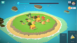 画像ギャラリー No.007のサムネイル画像 / 同じ建物を3つそろえることで進化,シンプルな配置が複雑な都市へと発展する。ローグライクパズル都市建設ゲーム「Triple Realms」発表,2026年6月23日に発売予定