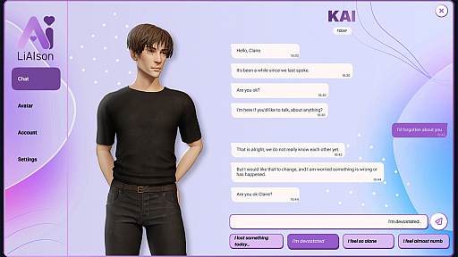 画像ギャラリー No.006のサムネイル画像 / 決して否定せず,間違えない“完璧な伴侶”を本当に愛せるのかーー分岐型ナラティブスリラーADV「Limerence」発表