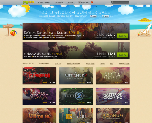 ���������꡼ No.002�Υ���ͥ������ / PC���������䥵���ȡ�GOG��com�פ�500�����ȥ�ʾ夬�оݤΥ��ޡ������뤬�������ȡ����ʤ饢�������RPG��Torchlight�פ�̵����ͷ�٤�