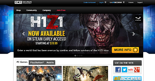 画像ギャラリー No.001のサムネイル画像 / Sony Online Entertainmentが独立。新社名を「Daybreak Game Company」としてXboxプラットフォームにも参入