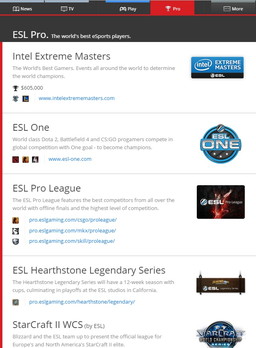 画像ギャラリー No.007のサムネイル画像 / eスポーツ団体ESLが日本語サイトを公開。日本向け大会情報などを提供