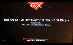 ���������꡼ No.002�Υ���ͥ������ / ��GDC 2019�ϲ�����192��160�ɥåȤΥ�ȥ�Ĵ�ۥ顼�������FAITH�פϤʤ������Τ�����ȯ�Ԥ���륻�å������ݡ���