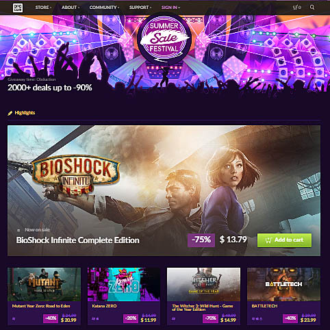 画像ギャラリー No.002のサムネイル画像 / GOG.comで2000タイトル以上を対象にしたサマーセールがスタート。期間限定で「Obduction」を無料配布中