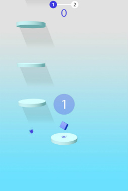 画像ギャラリー No.002のサムネイル画像 / au Webポータルで「ぷるるんジャンプ」が提供開始