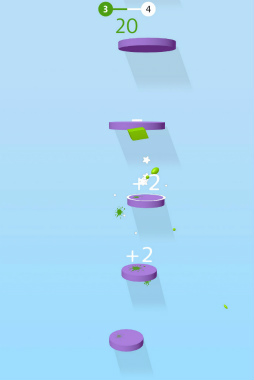 画像ギャラリー No.003のサムネイル画像 / au Webポータルで「ぷるるんジャンプ」が提供開始