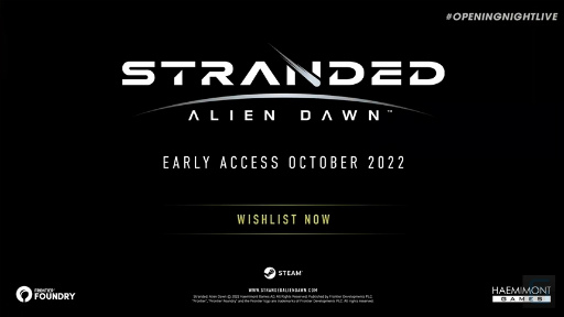 ꡼ No.001 | ̤ΤȴХХSLGStranded: Alien Dawnס2022ǯ10Steamǥ꡼ͽ