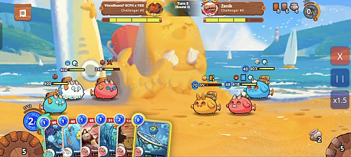 画像ギャラリー No.004のサムネイル画像 / 投機目的のユーザーを排除する仕組みが特徴――月刊ブロックチェーンゲーム通信 第2号。今回の分析ターゲットは,「Chain Colosseum Phoenix」