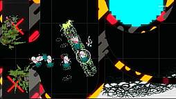 画像ギャラリー No.005のサムネイル画像 / 暴力で国を守れ。日本語ラップでアゲる,バイオSF×日本神話のハードコア高速アクション「SONOKUNI」プレイ映像を公開