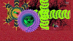 画像ギャラリー No.008のサムネイル画像 / 暴力で国を守れ。日本語ラップでアゲる,バイオSF×日本神話のハードコア高速アクション「SONOKUNI」プレイ映像を公開