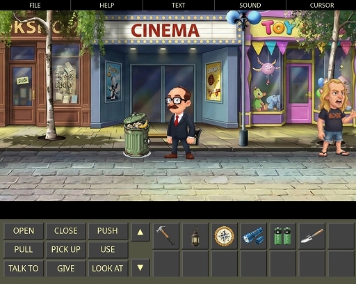 画像ギャラリー No.002のサムネイル画像 / 「マニアックマンション」や「モンキー・アイランド」といったルーカスアーツ風ポイント&クリックADVゲームを作れるエンジンが無料公開に