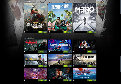 画像ギャラリー No.002のサムネイル画像 / 「キングダムカム・デリバランス」「デッドアイランド」シリーズなどが大幅割引。Deep SilverのパブリッシャセールがSteamで開催中