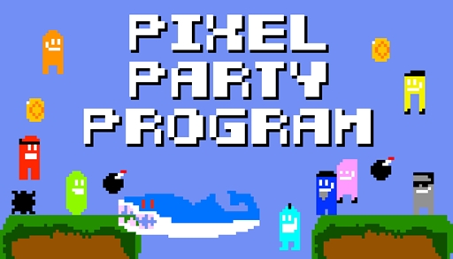 画像ギャラリー No.002のサムネイル画像 / 「Pixel Party Program」，10月16日にSteamで発売。開発者が経営するゲームバーから生まれた2〜8人用対戦パーティーゲーム