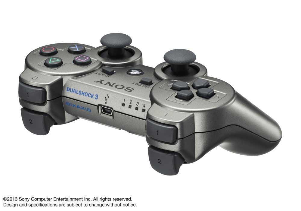 画像集/PlayStation 3専用ワイヤレスコントローラ「DUALSHOCK 3」の新色「メタリック・グレー」が6月20日に数量限定で発売