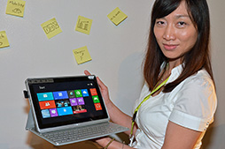Computex 特殊ヒンジ採用の変形ノートpcや8インチのwindowsタブレットが発表 Acerプレスカンファレンスレポート