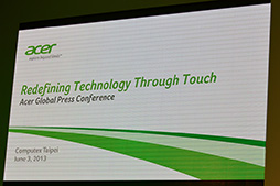 ꡼ No.004Υͥ / COMPUTEXüҥ󥸺ѤѷΡPC8Windows֥åȤȯɽAcerץ쥹ե󥹥ݡ